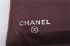 Authentic CHANEL Caviar Skin Matelasse Wallet Purse Black Box 8426C