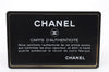 Authentic CHANEL Caviar Skin Matelasse Wallet Purse Black Box 8426C