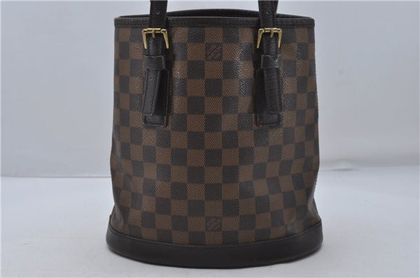Authentic Louis Vuitton Damier Marais Bucket Shoulder Tote Bag N42240 LV 8426D
