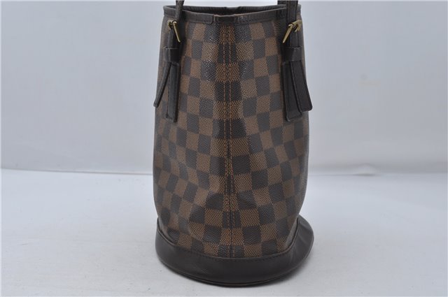 Authentic Louis Vuitton Damier Marais Bucket Shoulder Tote Bag N42240 LV 8426D