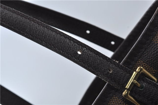 Authentic Louis Vuitton Damier Marais Bucket Shoulder Tote Bag N42240 LV 8426D