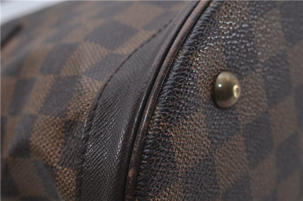 Authentic Louis Vuitton Damier Marais Bucket Shoulder Tote Bag N42240 LV 8426D