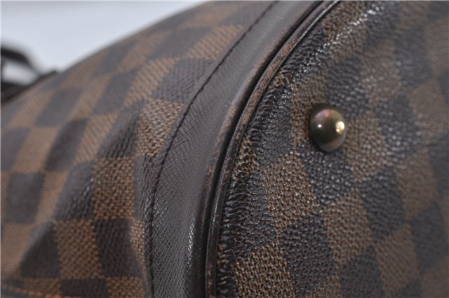 Authentic Louis Vuitton Damier Marais Bucket Shoulder Tote Bag N42240 LV 8426D