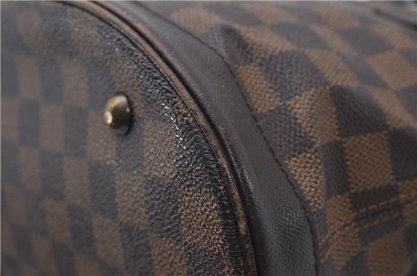 Authentic Louis Vuitton Damier Marais Bucket Shoulder Tote Bag N42240 LV 8426D