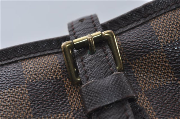 Authentic Louis Vuitton Damier Marais Bucket Shoulder Tote Bag N42240 LV 8426D