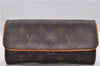 Authentic LOUIS VUITTON Monogram Pochette Twin PM Shoulder Bag M51854 LV 8433C