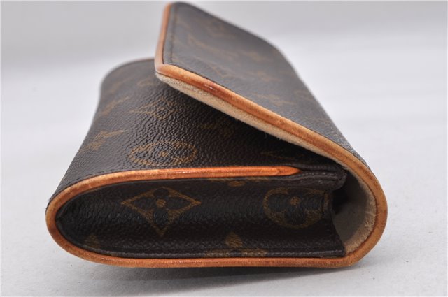 Authentic LOUIS VUITTON Monogram Pochette Twin PM Shoulder Bag M51854 LV 8433C