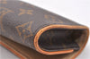 Authentic LOUIS VUITTON Monogram Pochette Twin PM Shoulder Bag M51854 LV 8433C