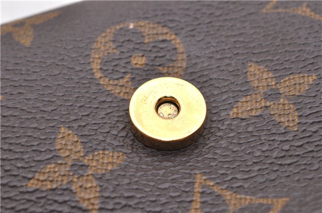 Authentic LOUIS VUITTON Monogram Pochette Twin PM Shoulder Bag M51854 LV 8433C