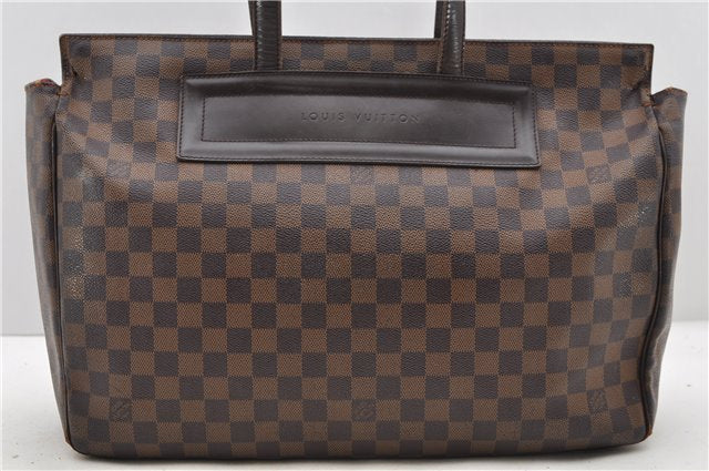 Authentic LOUIS VUITTON Damier Parioli GM Shoulder Tote Bag N51124 LV 8434C