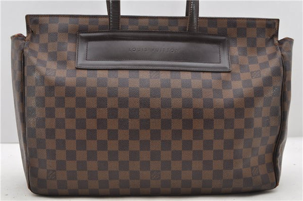 Authentic LOUIS VUITTON Damier Parioli GM Shoulder Tote Bag N51124 LV 8434C
