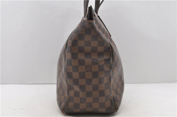 Authentic LOUIS VUITTON Damier Parioli GM Shoulder Tote Bag N51124 LV 8434C