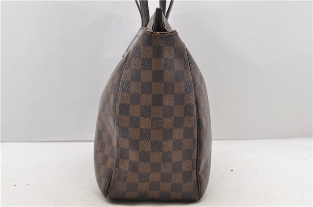 Authentic LOUIS VUITTON Damier Parioli GM Shoulder Tote Bag N51124 LV 8434C