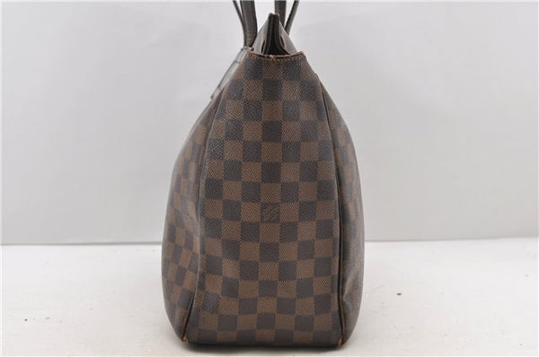 Authentic LOUIS VUITTON Damier Parioli GM Shoulder Tote Bag N51124 LV 8434C