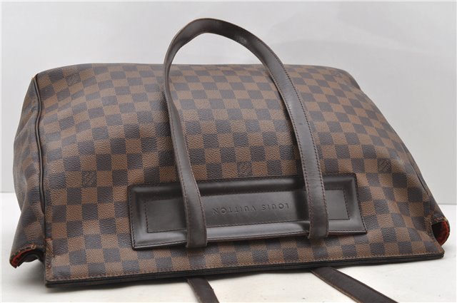 Authentic LOUIS VUITTON Damier Parioli GM Shoulder Tote Bag N51124 LV 8434C