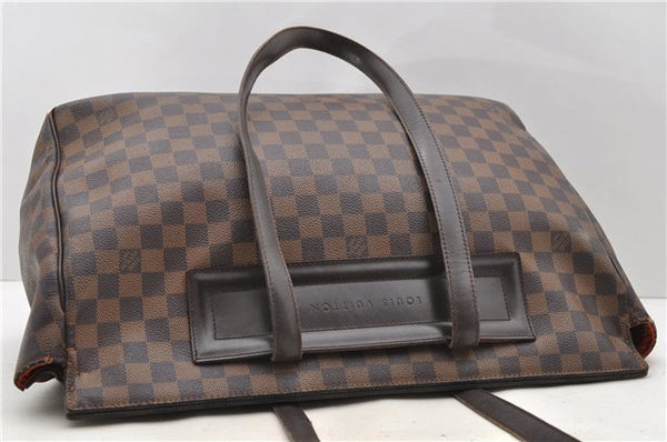 Authentic LOUIS VUITTON Damier Parioli GM Shoulder Tote Bag N51124 LV 8434C