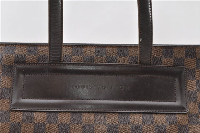 Authentic LOUIS VUITTON Damier Parioli GM Shoulder Tote Bag N51124 LV 8434C