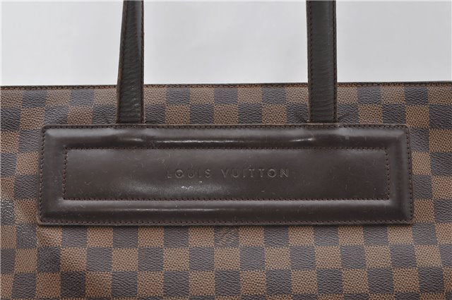 Authentic LOUIS VUITTON Damier Parioli GM Shoulder Tote Bag N51124 LV 8434C