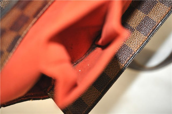 Authentic LOUIS VUITTON Damier Parioli GM Shoulder Tote Bag N51124 LV 8434C