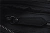 Authentic BURBERRY Frill Leather 2Way Shoulder Cross Body Bag Black 8434D