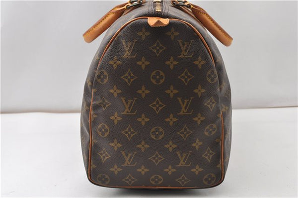 Authentic Louis Vuitton Monogram Keepall 45 Travel Boston Bag M41428 LV 8435F