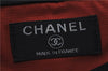 Authentic CHANEL Travel Line Backpack Nylon Black 8436D