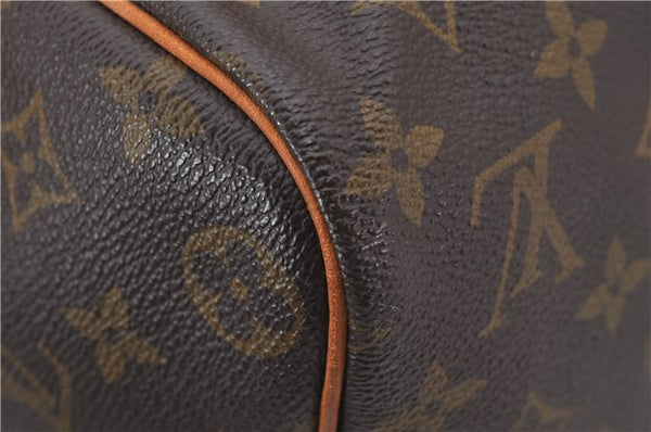 Authentic Louis Vuitton Monogram Sac Souple 45 Hand Boston Bag M41624 LV 8436F