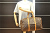 Authentic Louis Vuitton Monogram Sac Souple 45 Hand Boston Bag M41624 LV 8436F