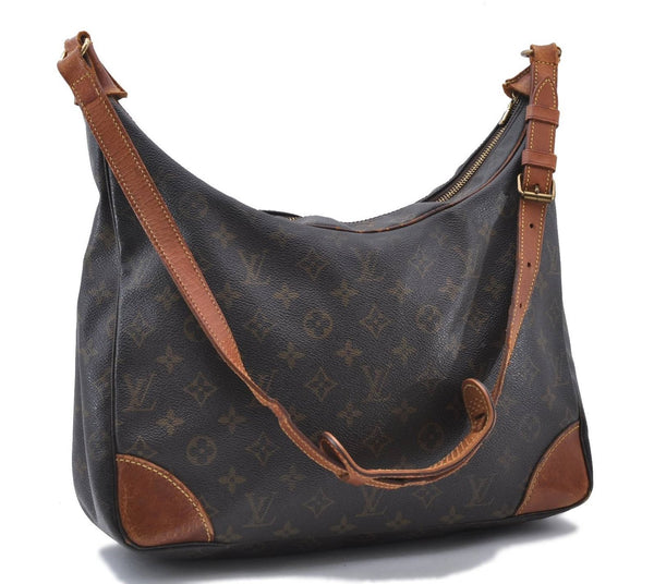 Auth LOUIS VUITTON Monogram Boulogne 35 Shoulder Cross Body Bag M51260 LV 8440C