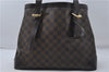 Authentic Louis Vuitton Damier Hampstead MM Shoulder Tote Bag N51204 LV 8441D