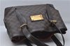 Authentic Louis Vuitton Damier Hampstead MM Shoulder Tote Bag N51204 LV 8441D