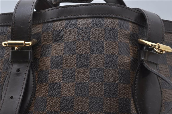 Authentic Louis Vuitton Damier Hampstead MM Shoulder Tote Bag N51204 LV 8441D