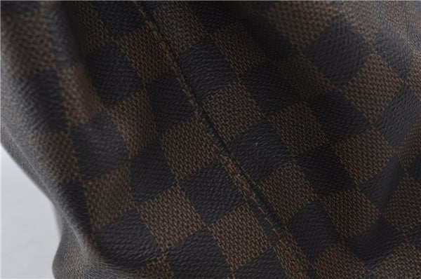 Authentic Louis Vuitton Damier Hampstead MM Shoulder Tote Bag N51204 LV 8441D