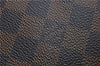 Authentic Louis Vuitton Damier Hampstead MM Shoulder Tote Bag N51204 LV 8441D