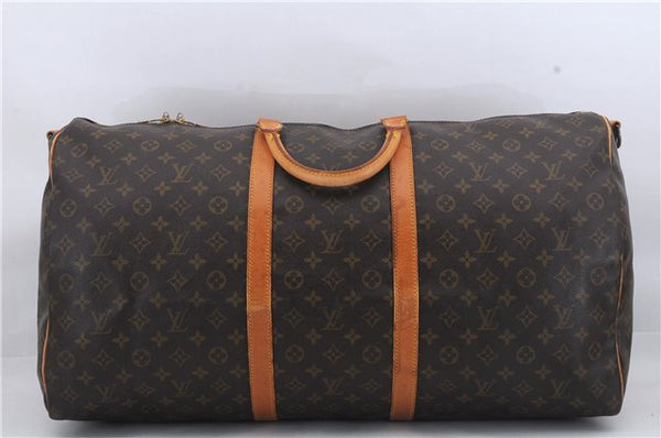 Louis Vuitton Monogram Keepall Bandouliere 60 Boston Bag M41412 LV Junk 8443D