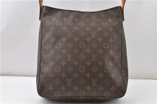 Authentic Louis Vuitton Monogram Looping GM Shoulder Bag M51145 LV 8443F