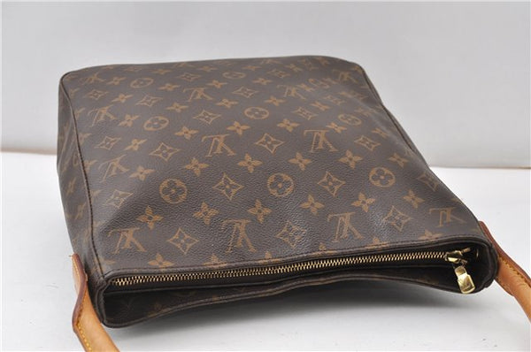 Authentic Louis Vuitton Monogram Looping GM Shoulder Bag M51145 LV 8443F