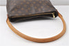 Authentic Louis Vuitton Monogram Looping GM Shoulder Bag M51145 LV 8443F