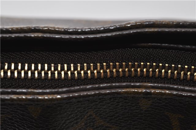 Authentic Louis Vuitton Monogram Looping GM Shoulder Bag M51145 LV 8443F