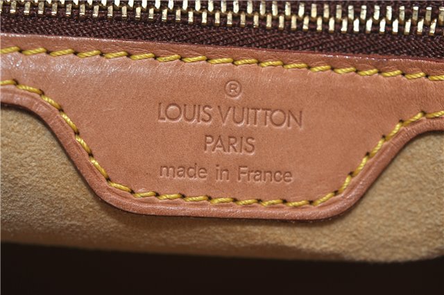 Authentic Louis Vuitton Monogram Looping GM Shoulder Bag M51145 LV 8443F