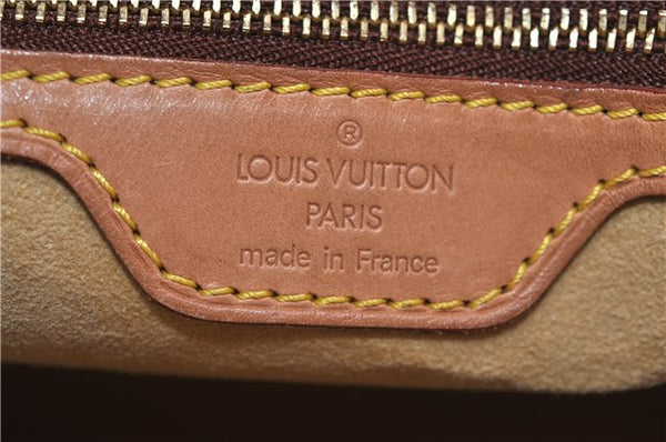 Authentic Louis Vuitton Monogram Looping GM Shoulder Bag M51145 LV 8443F