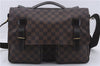 Auth Louis Vuitton Damier Broadway 2Way Shoulder Cross Hand Bag N42270 LV 8446D