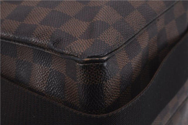 Auth Louis Vuitton Damier Broadway 2Way Shoulder Cross Hand Bag N42270 LV 8446D