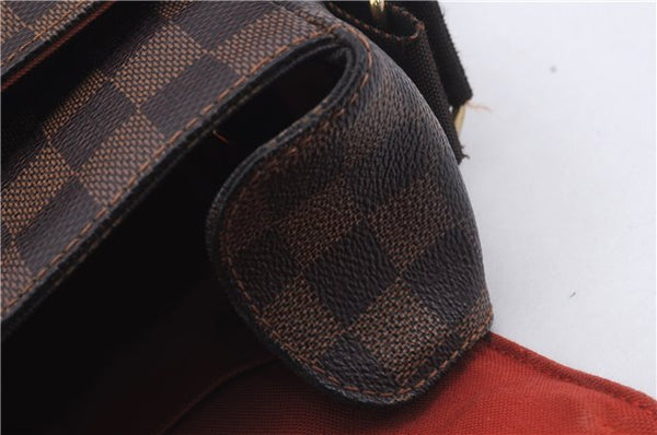 Auth Louis Vuitton Damier Broadway 2Way Shoulder Cross Hand Bag N42270 LV 8446D