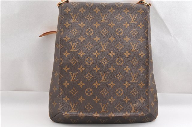 Authentic Louis Vuitton Monogram Musette Shoulder Cross Body Bag M51256 LV 8447F