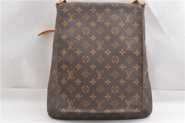 Authentic Louis Vuitton Monogram Musette Shoulder Cross Body Bag M51256 LV 8447F