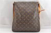 Authentic Louis Vuitton Monogram Musette Shoulder Cross Body Bag M51256 LV 8447F