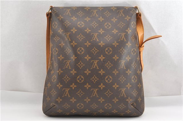 Authentic Louis Vuitton Monogram Musette Shoulder Cross Body Bag M51256 LV 8447F