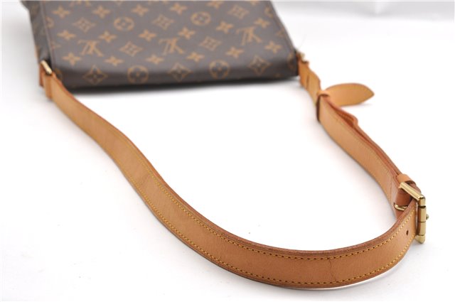 Authentic Louis Vuitton Monogram Musette Shoulder Cross Body Bag M51256 LV 8447F