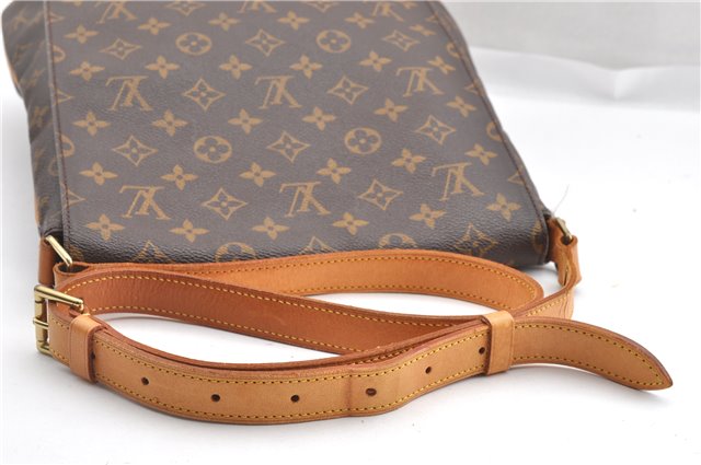Authentic Louis Vuitton Monogram Musette Shoulder Cross Body Bag M51256 LV 8447F